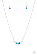 Load image into Gallery viewer, paparazzi-accessories-sparkling-stargazer-blue-necklace
