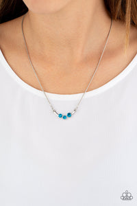 Sparkling Stargazer - Blue Necklace - Paparazzi Jewelry