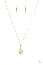 Load image into Gallery viewer, paparazzi-accessories-tell-me-a-love-story-gold-necklace
