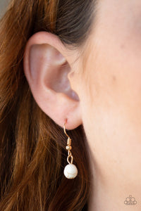 Basic Groundwork - Gold Necklace - Paparazzi Jewelry
