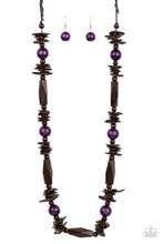 Load image into Gallery viewer, paparazzi-accessories-cozumel-coast-purple-necklace
