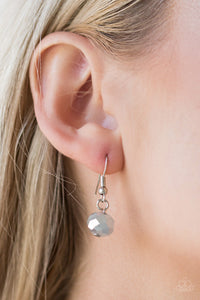 Champagne On The Rocks - Silver Necklace - Paparazzi Jewelry