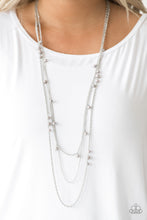 Load image into Gallery viewer, Laying The Groundwork - Silver Necklace - Paparazzi Jewelry
