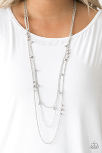 Laying The Groundwork - Silver Necklace - Paparazzi Jewelry