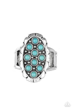 Load image into Gallery viewer, paparazzi-accessories-cactus-garden-blue-ring
