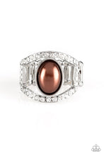 Load image into Gallery viewer, paparazzi-accessories-radiating-riches-brown-ring
