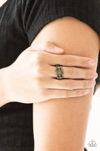 Load image into Gallery viewer, Noble Nova - Green Ring - Paparazzi Jewelry
