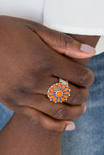 Load image into Gallery viewer, Poppy Pop-tastic - Orange Ring - Paparazzi Jewelry
