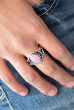 Load image into Gallery viewer, Peacefully Peaceful - Pink Ring - Paparazzi Jewelry
