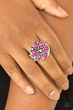 Load image into Gallery viewer, Color Me Calla Lily - Pink Ring - Paparazzi Jewelry
