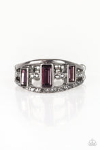 Load image into Gallery viewer, paparazzi-accessories-noble-nova-purple-ring
