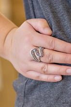 Load image into Gallery viewer, Make Waves - Purple Ring - Paparazzi Jewelry
