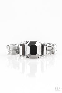 paparazzi-accessories-born-to-rule-silver-ring