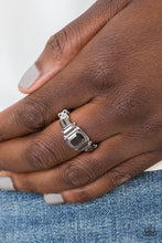 Load image into Gallery viewer, Born To Rule - Silver Ring - Paparazzi Jewelry
