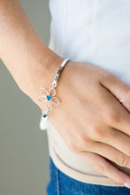 Load image into Gallery viewer, Hibiscus Hipster - Blue Bracelet - Paparazzi Jewelry
