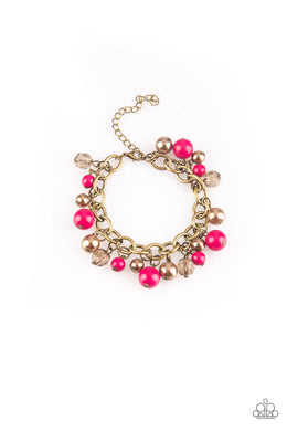 paparazzi-accessories-grit-and-glamour-pink-bracelet