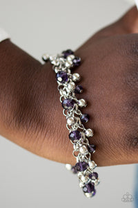Just For The FUND Of It! - Purple Bracelet - Paparazzi Jewelry