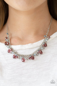 Courageously Catwalk - Purple Necklace - Paparazzi Jewelry