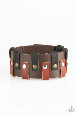 paparazzi-accessories-modern-musketeer-brown-bracelet