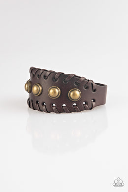 paparazzi-accessories-urban-cowboy-brown-bracelet