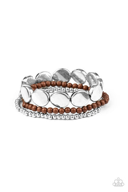 paparazzi-accessories-beyond-the-basics-brown-bracelet