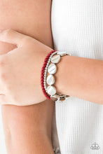Load image into Gallery viewer, Beyond The Basics - Red Bracelet - Paparazzi Jewelry

