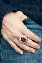 Load image into Gallery viewer, BAROQUE The Spell - Red Ring - Paparazzi Jewelry

