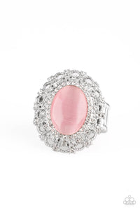 paparazzi-accessories-baroque-the-spell-pink-ring