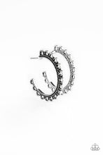 Load image into Gallery viewer, paparazzi-accessories-bohemian-bliss-silver-earrings
