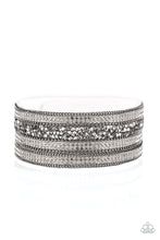 Load image into Gallery viewer, paparazzi-accessories-really-rock-band-white-bracelet
