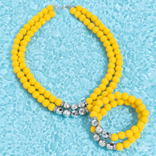 Load image into Gallery viewer, Dip and Dive - Yellow Bracelet - Paparazzi Jewelry
