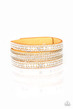 Load image into Gallery viewer, paparazzi-accessories-fashion-fanatic-yellow-bracelet
