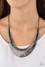 Load image into Gallery viewer, Feast or Famine - Black Necklace - Paprazzi Jewelry
