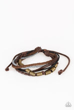 Load image into Gallery viewer, paparazzi-accessories-forest-front-runner-brown-bracelet
