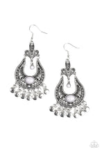 Load image into Gallery viewer, paparazzi-accessories-fiesta-flair-silver-earrings
