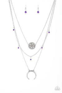 paparazzi-accessories-lunar-lotus-purple-necklace