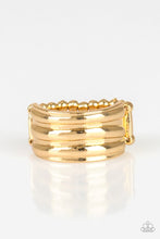 Load image into Gallery viewer, paparazzi-accessories-rough-around-the-edges-gold-ring
