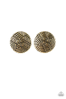 paparazzi-accessories-brass-post-20-599-1018