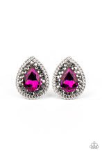 Load image into Gallery viewer, paparazzi-accessories-debutante-debut-pink-post earrings
