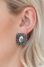 Load image into Gallery viewer, Young Money - Silver Post Earrings - Paparazzi Jewelry
