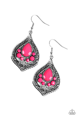 paparazzi-accessories-malibu-mama-pink-earrings