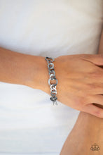 Load image into Gallery viewer, Modern Movement - Black Bracelet - Paprazzi Jewelry
