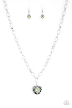 Load image into Gallery viewer, paparazzi-accessories-no-love-lost-green-necklace
