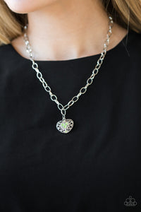 No Love Lost - Green Necklace - Paparazzi Jewelry