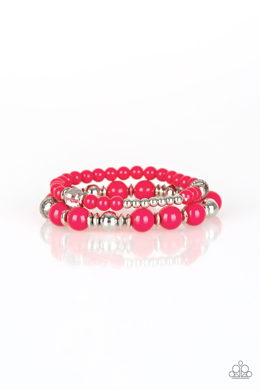 paparazzi-accessories-colorful-collisions-pink-bracelet