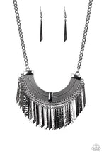 Load image into Gallery viewer, paparazzi-accessories-impressively-incan-black-necklace
