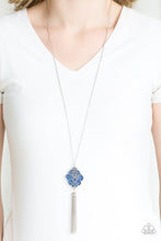 Load image into Gallery viewer, Malibu Mandala - Blue Necklace - Paparazzi Jewelry

