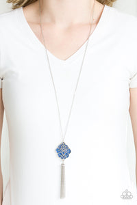 Malibu Mandala - Blue Necklace - Paparazzi Jewelry
