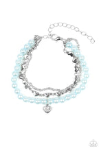 Load image into Gallery viewer, paparazzi-accessories-love-like-you-mean-it-blue-bracelet

