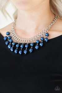 5th Avenue Fleek - Blue Necklace - Paparazzi Jewelry